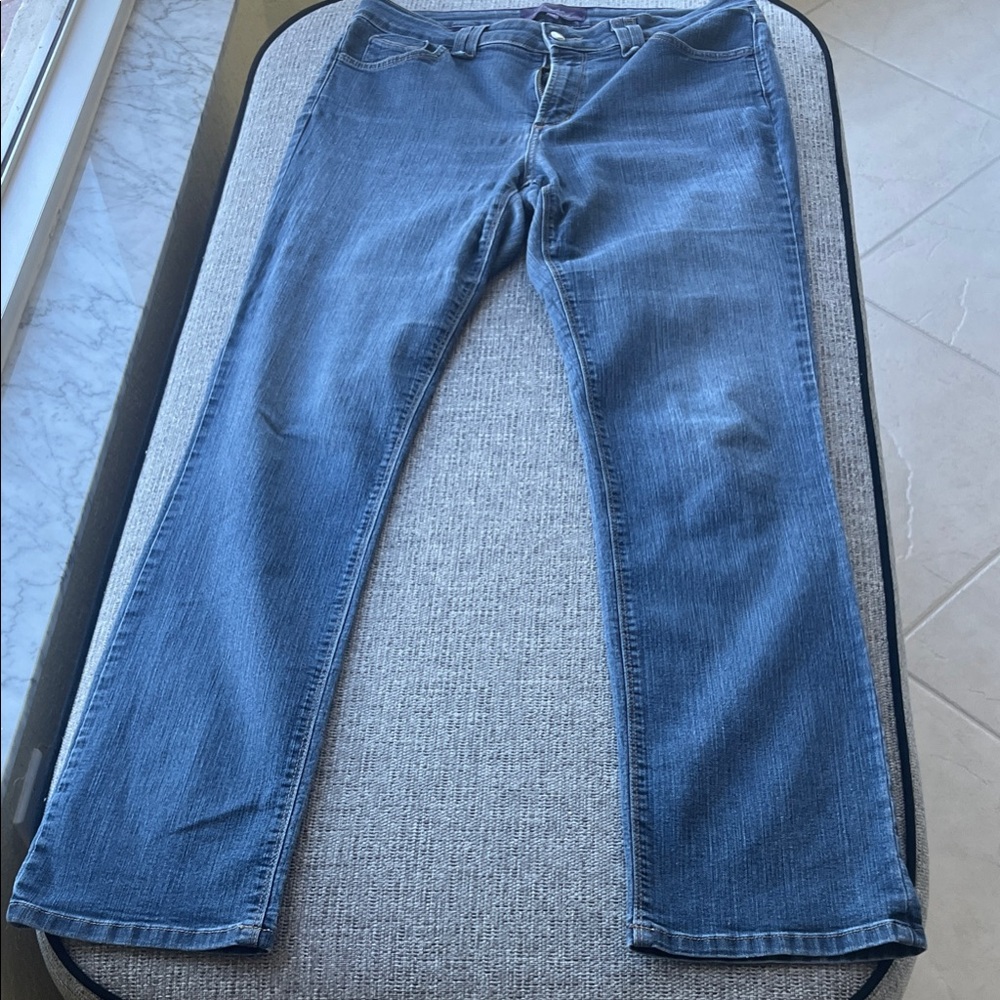 NYDJ Women's Straight Blue Jeans